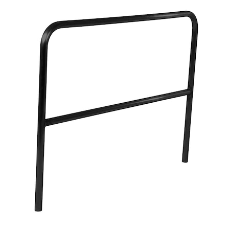 Vestil STEEL PIPE SAFETY RAILING 60 IN LENGTH BLACK VDKR-5-BK